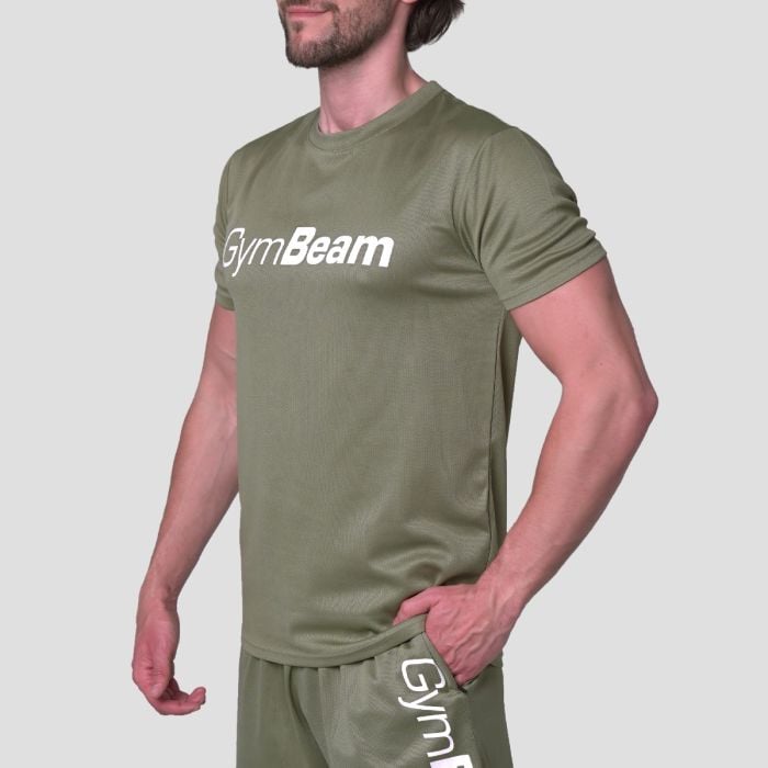Tričko Mesh Essence Green - GymBeam M