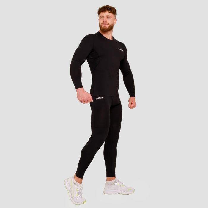 Kompresné legíny High Black - GymBeam L