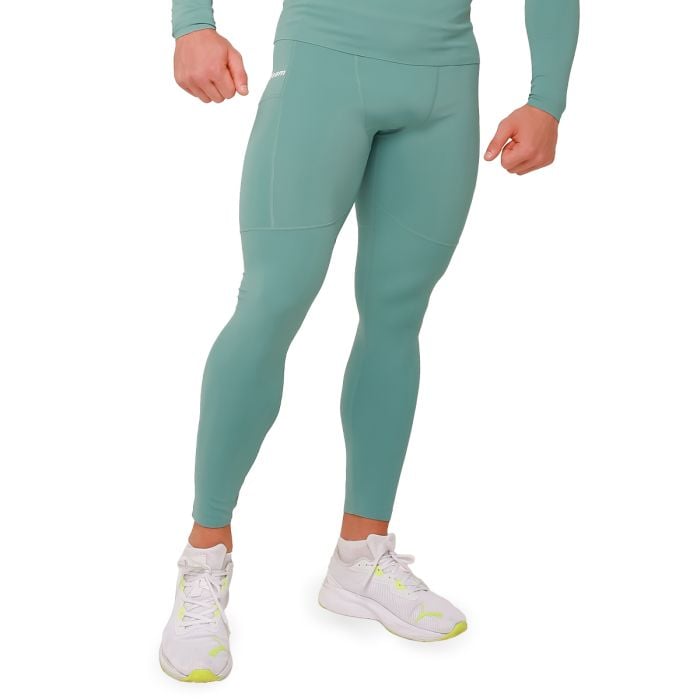 Kompresné legíny High Blue - GymBeam XXL