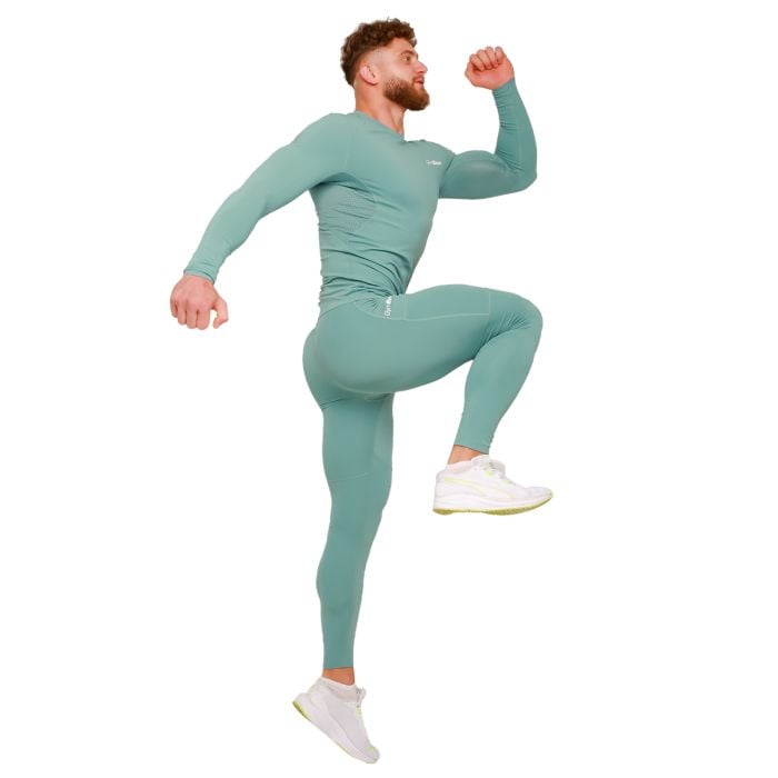 Kompresné legíny High Blue - GymBeam XXL