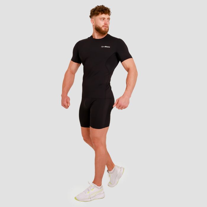 Kompresné šortky High Black - GymBeam L