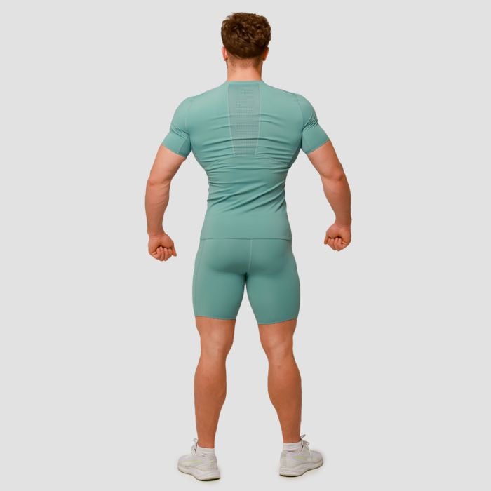 Kompresné tričko Mid Blue - GymBeam M