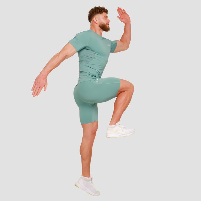 Kompresné tričko High Blue - GymBeam L