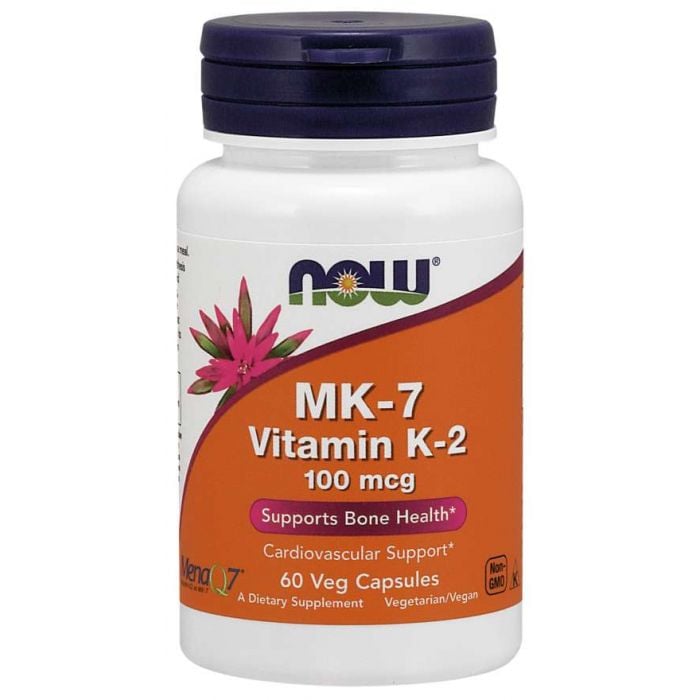 MK-7 Vitamín K-2 100 mcg - NOW Foods