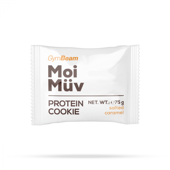 MoiMüv Protein Cookie - GymBeam dvojitá čokoláda - 75 g