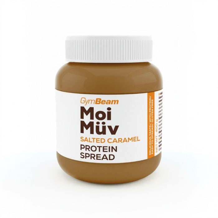 MoiMüv Protein Spread - GymBeam 400 g - lieskový orech