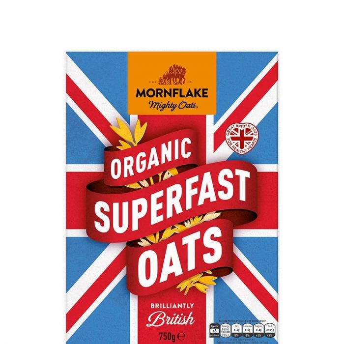 BIO ovsené vločky Superfast Oats - Mornflake