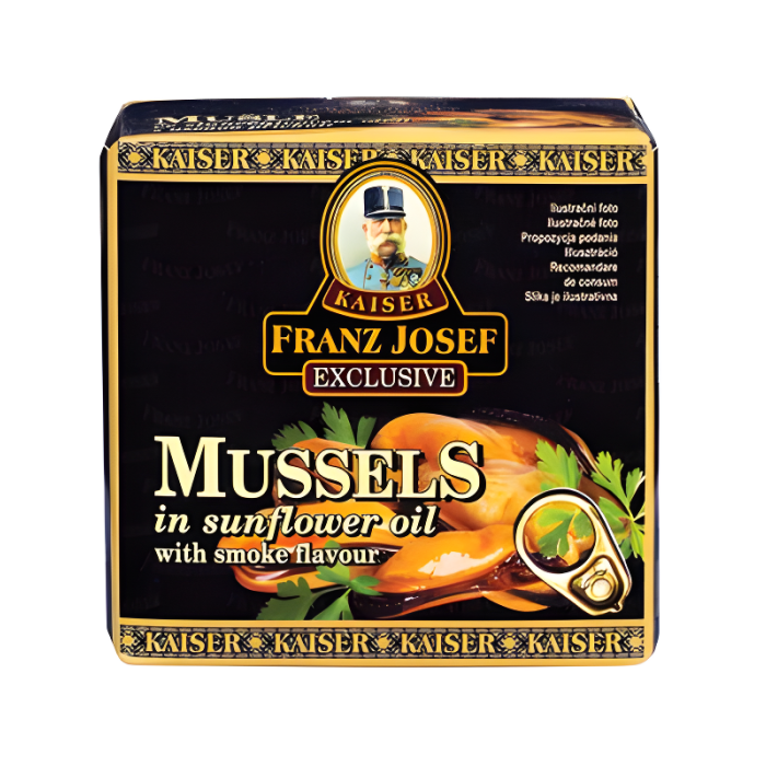 Mussels in Sunflower Oil with Smoked Flavour - Franz Josef Kaiser