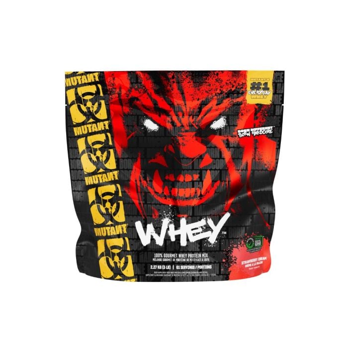 PVL Mutant Whey jahodový krém