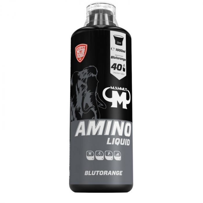 Amino Liquid  - Mammut Nutrition 500 ml - červený pomaranč