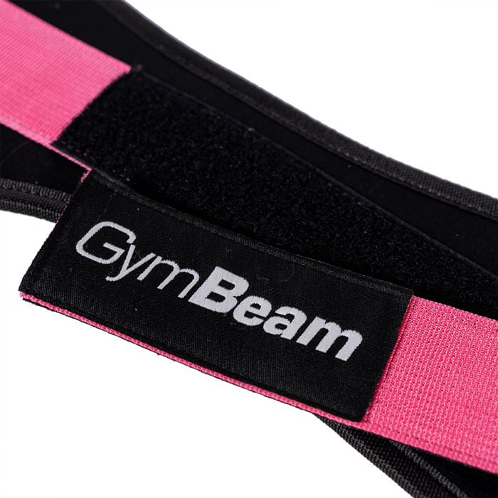 Fitness neoprénový opasok LIFT Black & Pink - GymBeam S