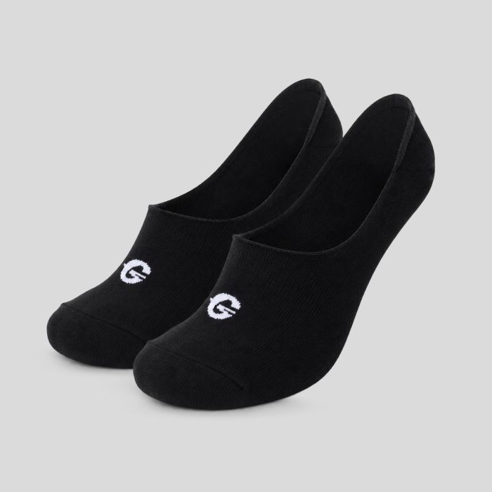 Ponožky No-show 2Pack Black - GymBeam M