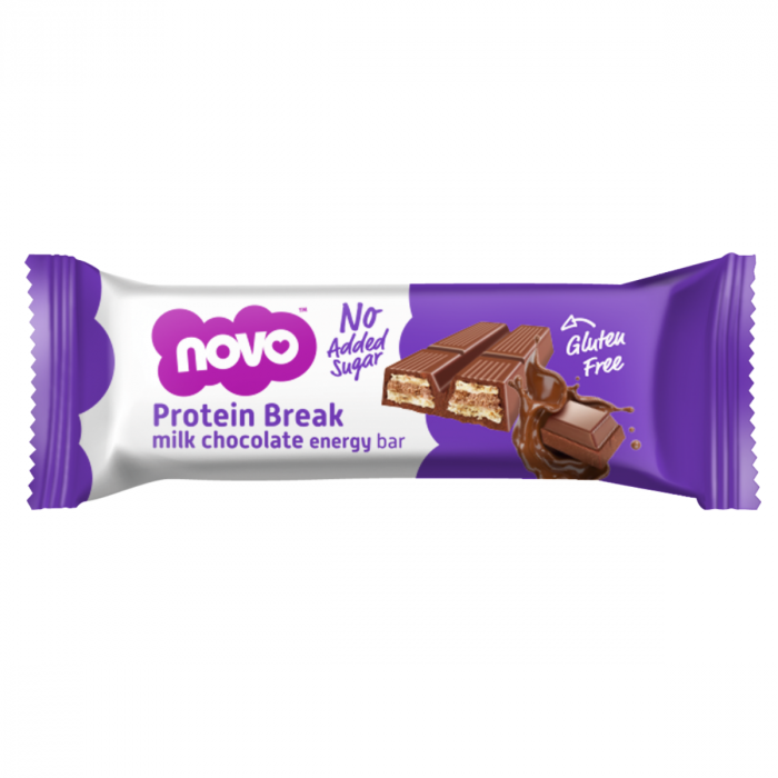 Novo Nutrition Protein break bar 21,5 g mliečna čokoláda