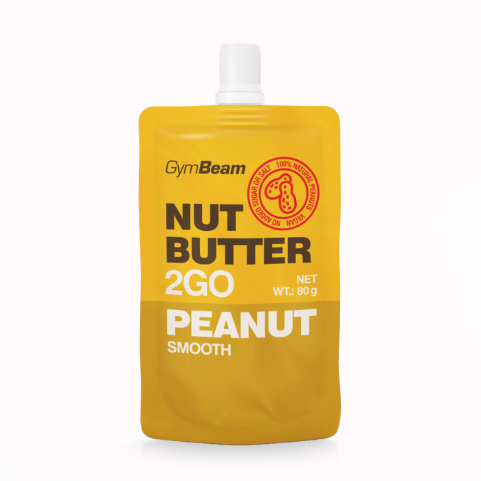 E-shop GymBeam Orechové maslo 2GO - arašidové maslo