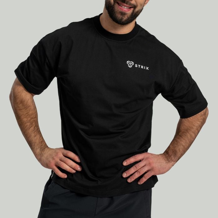 Tričko Oversized Black - STRIX L