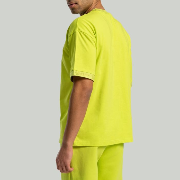 Tričko Oversized Heavy Chartreuse - STRIX XL
