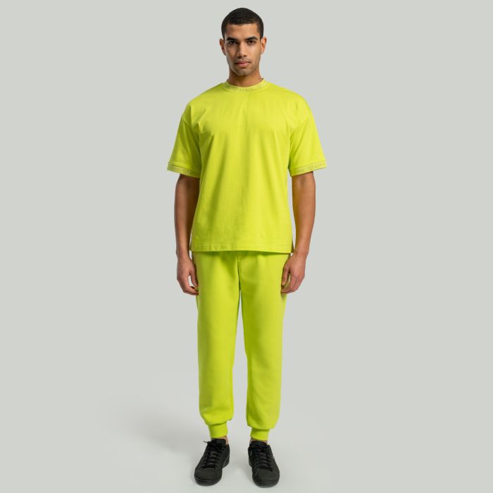 Tričko Oversized Heavy Chartreuse - STRIX XL
