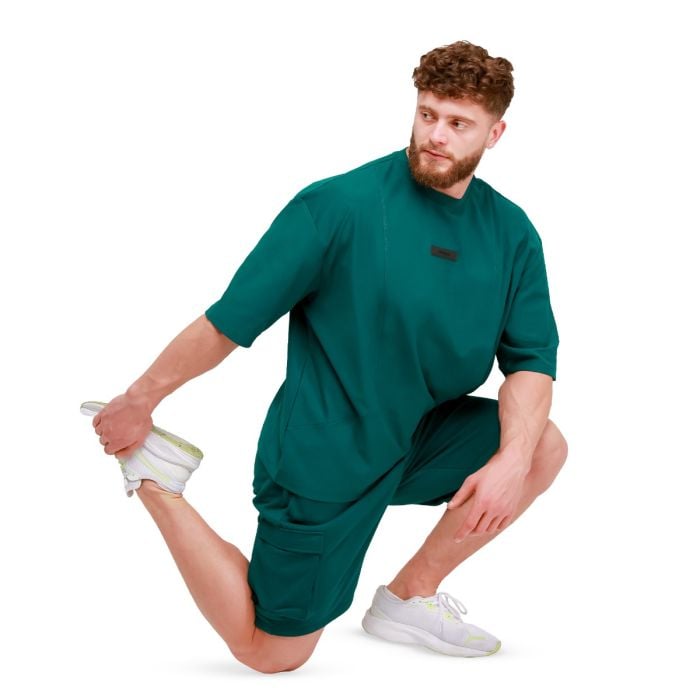 Tričko Oversized Unstoppable Green - GymBeam M