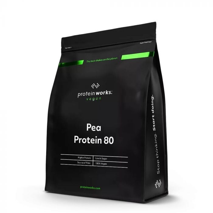 Pea Protein 80 - The Protein Works 500 g - bez príchute