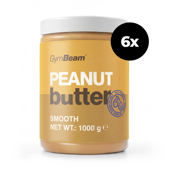 GymBeam Arašidové maslo jemný
