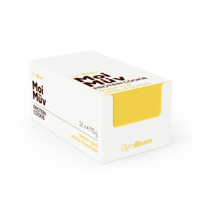 MoiMüv Protein Cookie - GymBeam dvojitá čokoláda - 75 g