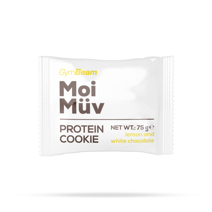 MoiMüv Protein Cookie - GymBeam dvojitá čokoláda - 75 g