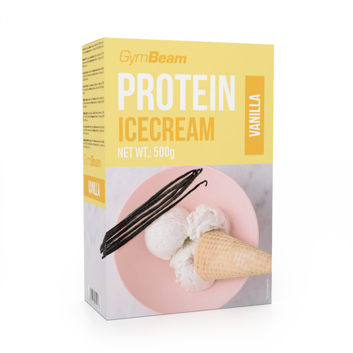 Proteínová zmrzlina Protein Ice Cream 500 g - GymBeam vanilka