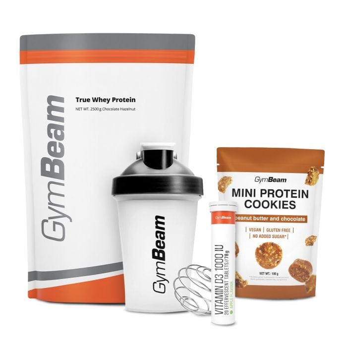 True Whey - GymBeam 1000 g - čokoláda - 00