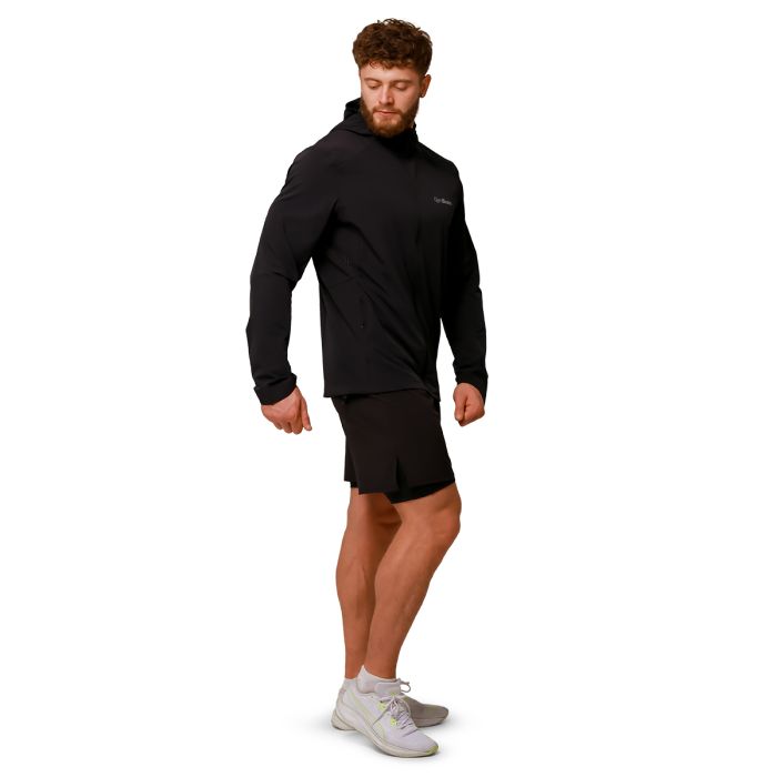 Bežecká bunda Pulse Black - GymBeam XL