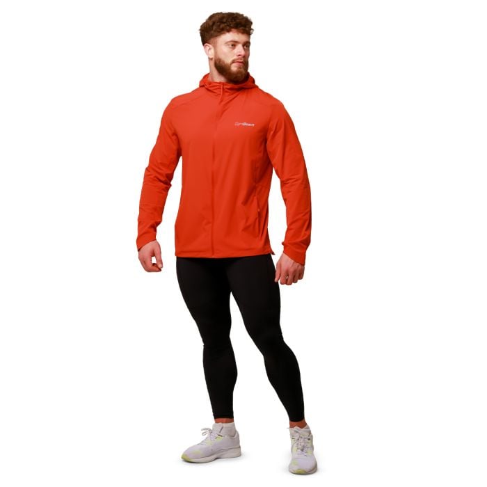 Bežecká bunda Pulse Orange - GymBeam XL