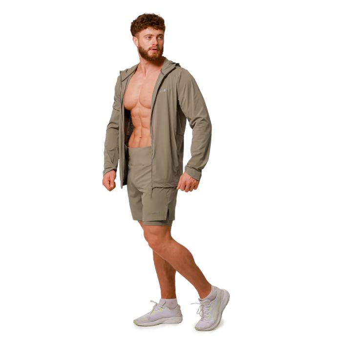 Bežecká bunda Pulse Vetiver - GymBeam L