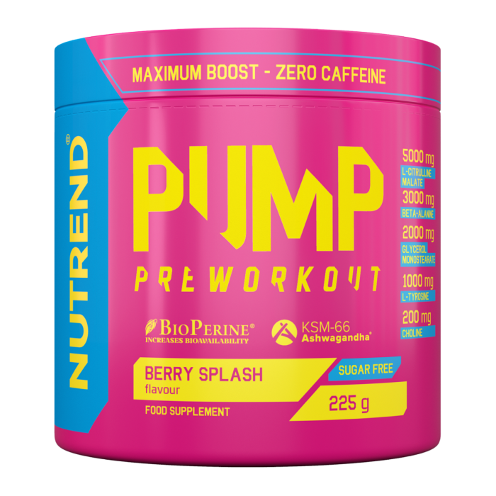 Nutrend Pre-Workout PUMP berry splash