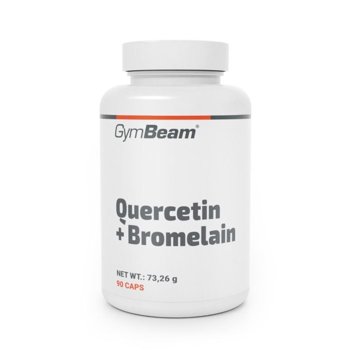 Quercetin + Bromelain - GymBeam 90 kaps.