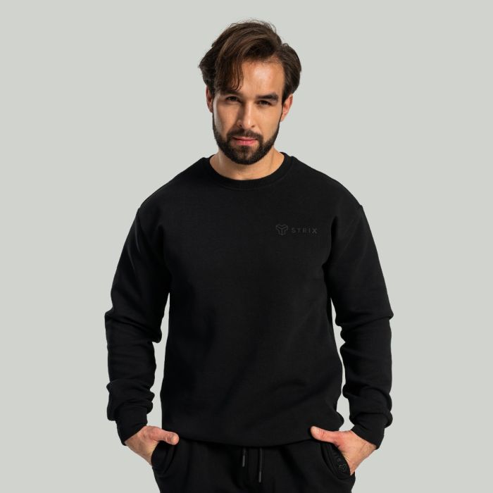 STRIX Mikina Relaxed Black  SS