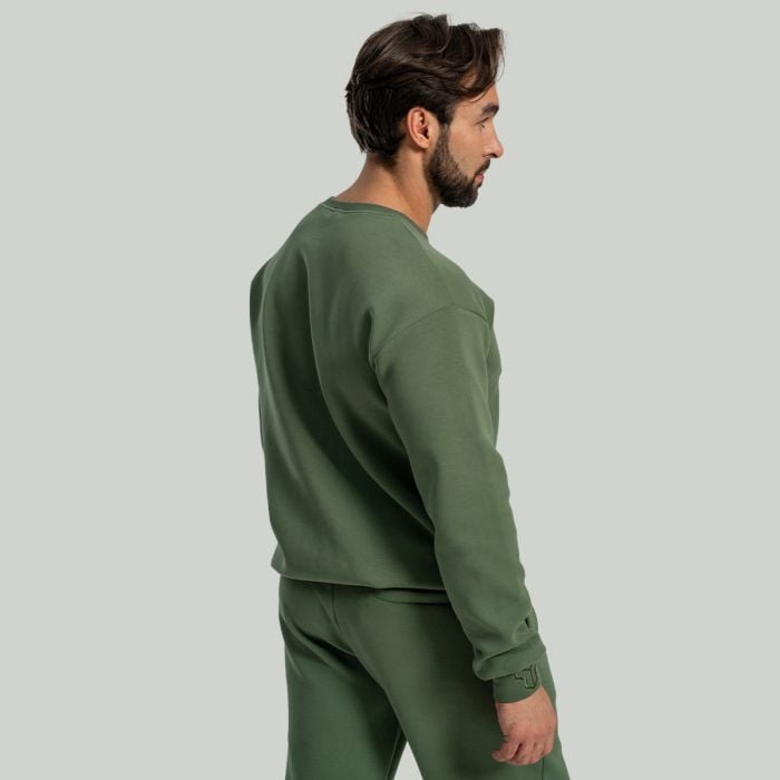 Mikina Relaxed Cedar Green - STRIX L