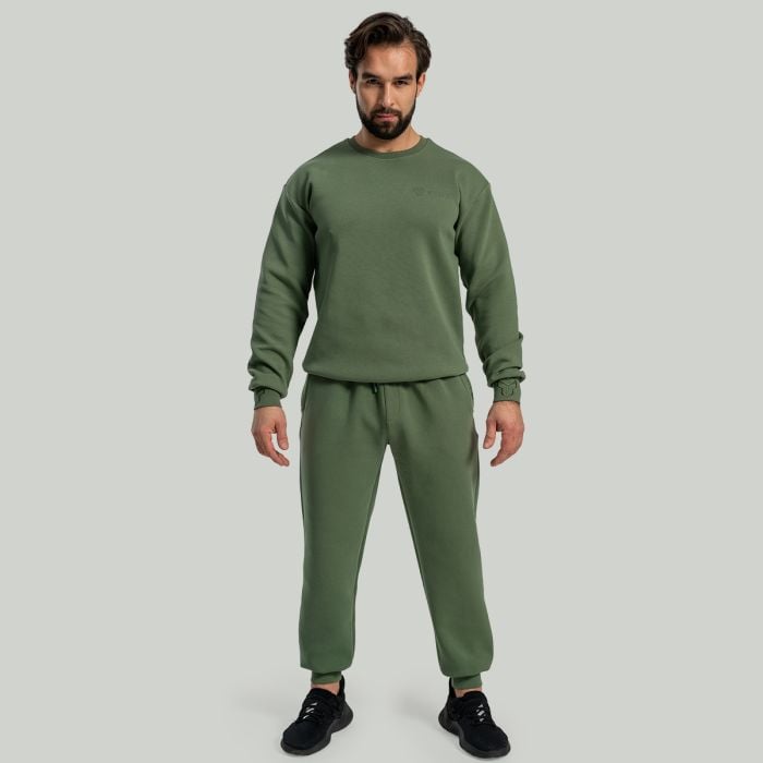 Mikina Relaxed Cedar Green - STRIX L