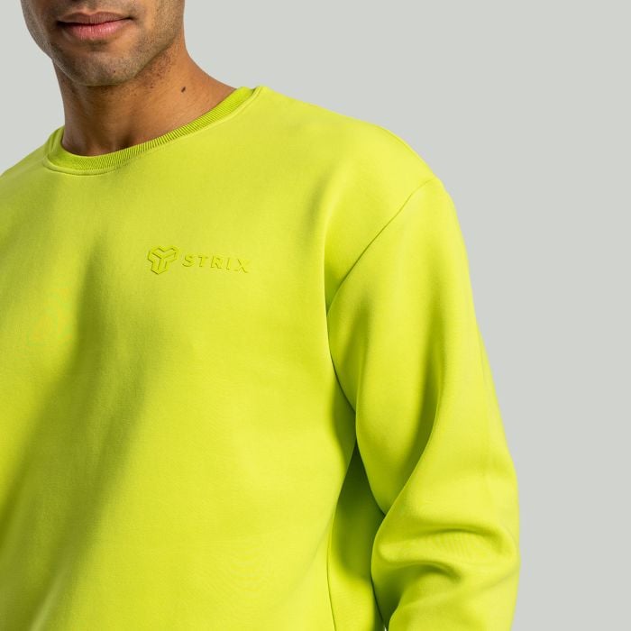 Mikina Relaxed Chartreuse - STRIX L