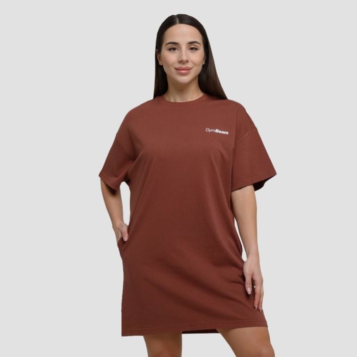 E-shop GymBeam Dámske tričkové šaty Agile Root