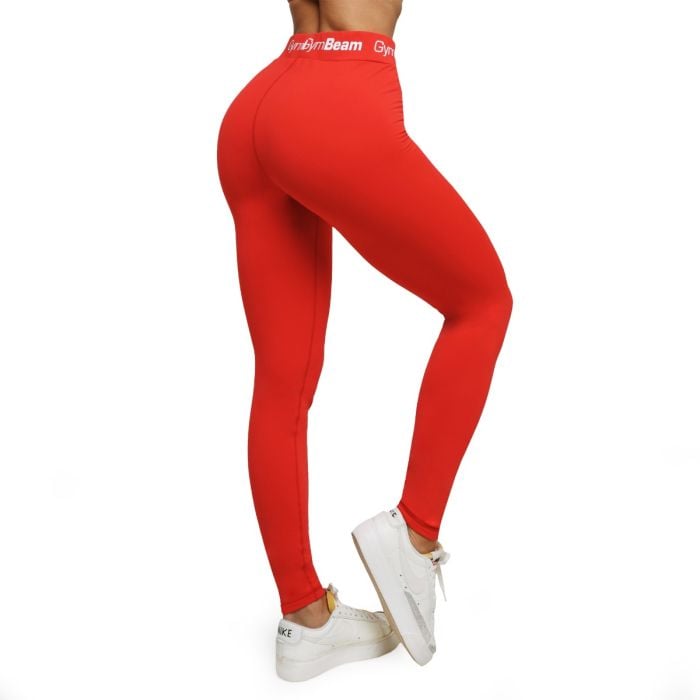 Dámske legíny Simple Rouge Red - GymBeam M