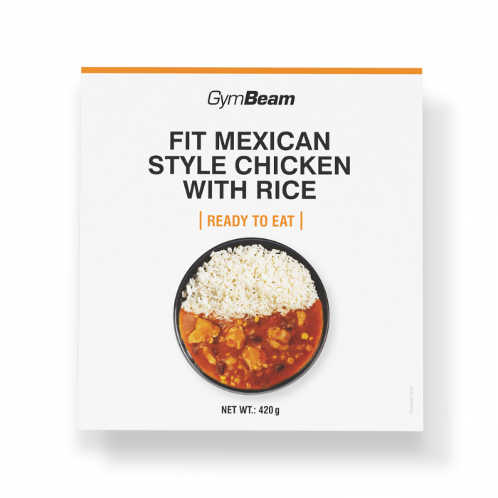 FIT Mexican chicken with rice Ready to eat - GymBeam