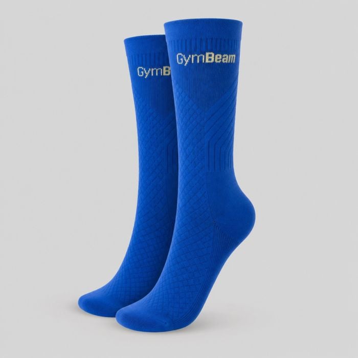 GymBeam Bežecké ponožky Blue  XL