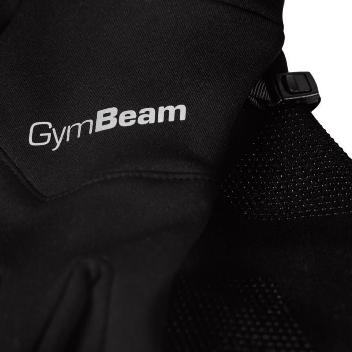 Bežecké rukavice Unstoppable Black - GymBeam XS/S