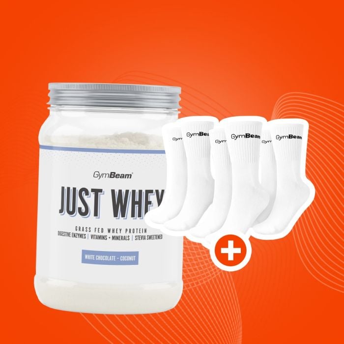 Just Whey Grass-Fed Protein – GymBeam 1000 g - čokoládový milkshake - 00