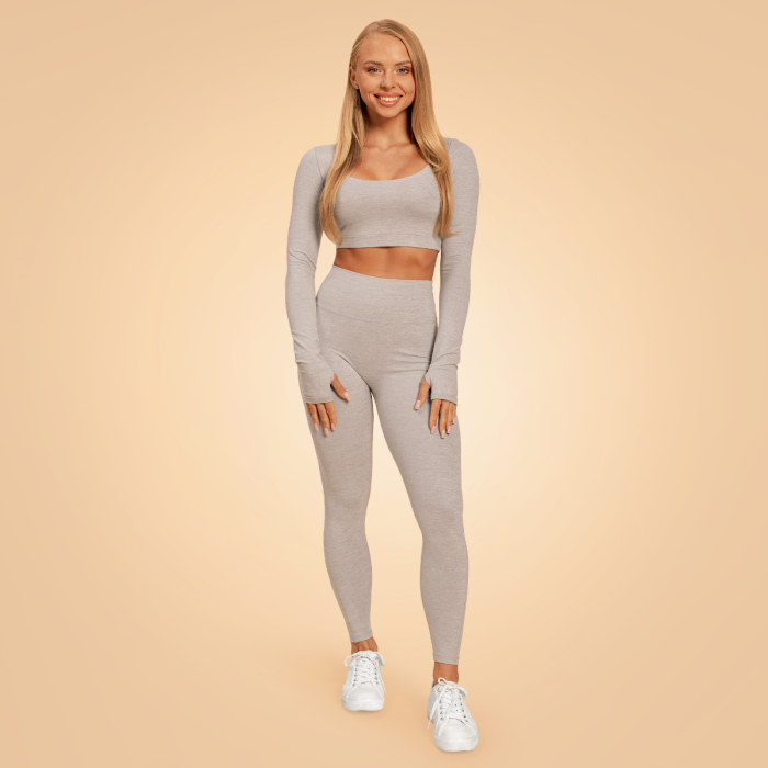 Dámsky športový top Sense Grey - Beastpink S