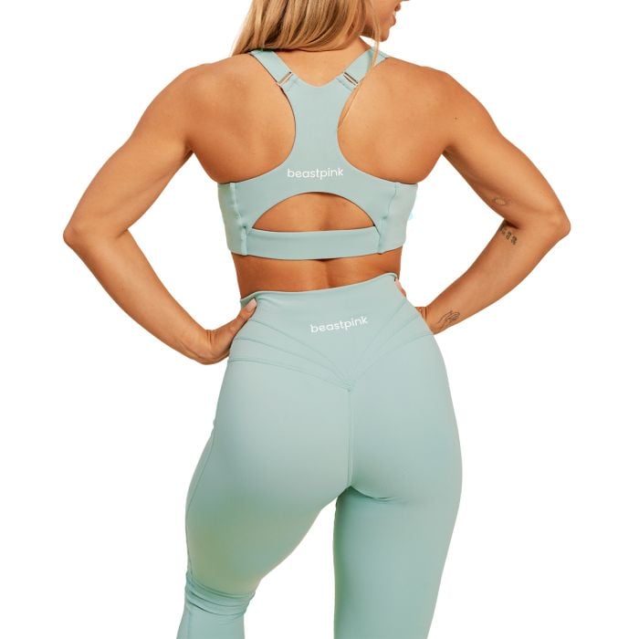 Dámske legíny Sense Storm Blue - BeastPink XL