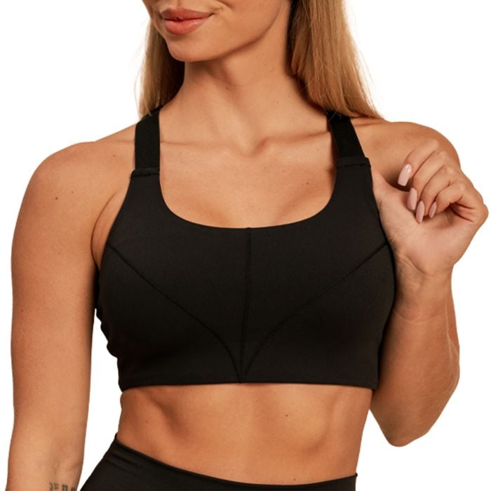 Športová podprsenka Sense Black - BeastPink M