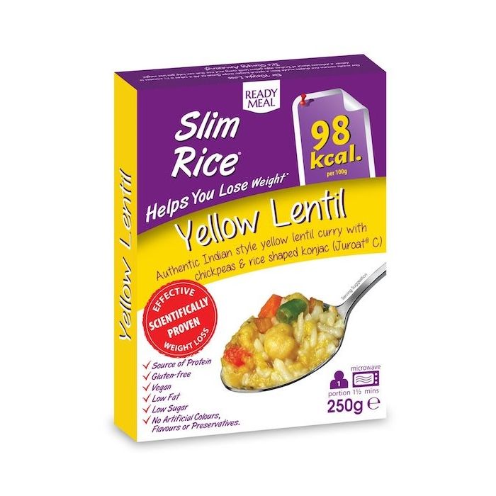 Hotové jedlo Slim Rice Yellow Lentil 250 g - Slim Pasta
