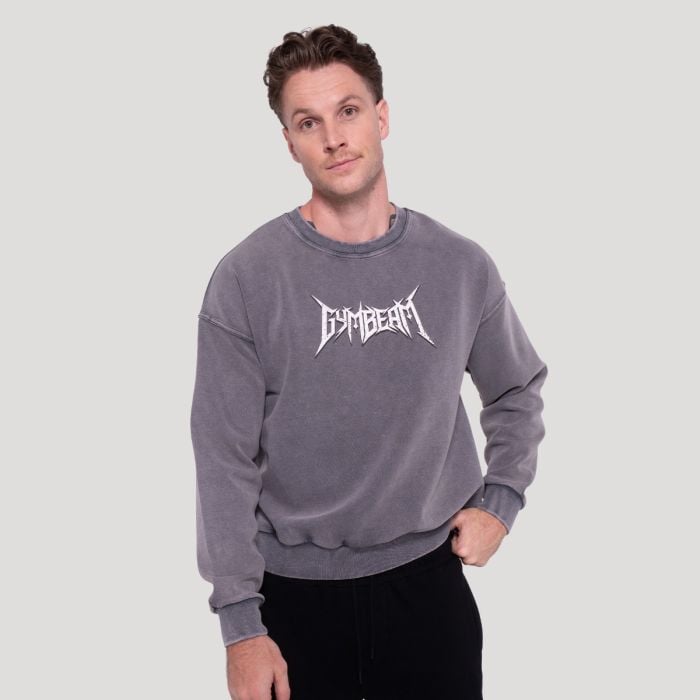 GymBeam Mikina Spike Gray  XL