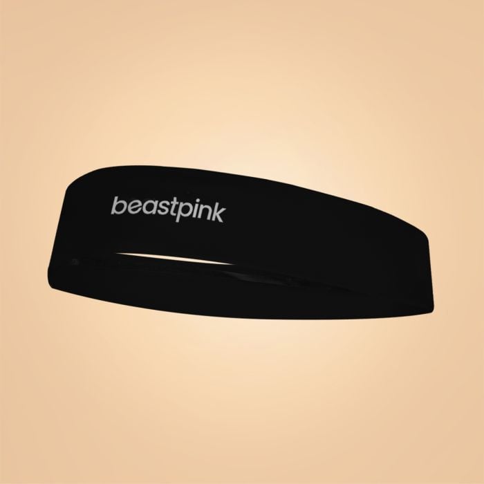 Sport Headband Black - BeastPink