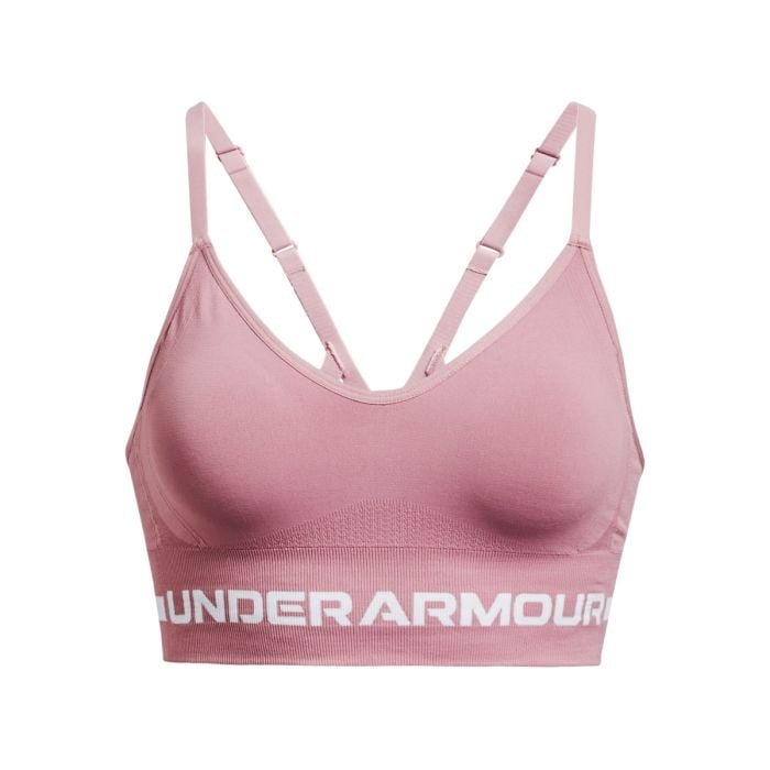 Športová podprsenka Seamless Low Long Pink - Under Armour XL